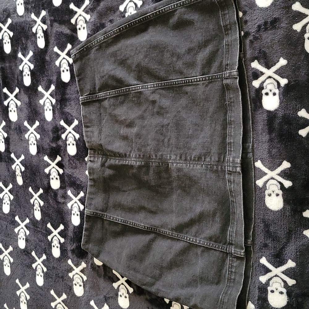 Wild Fable Charcoal Denim Mini Skirt Size 18